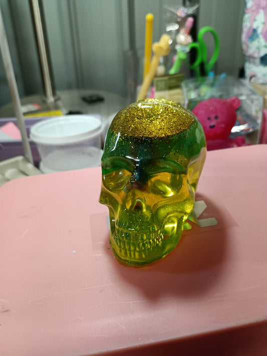 Glitter skull