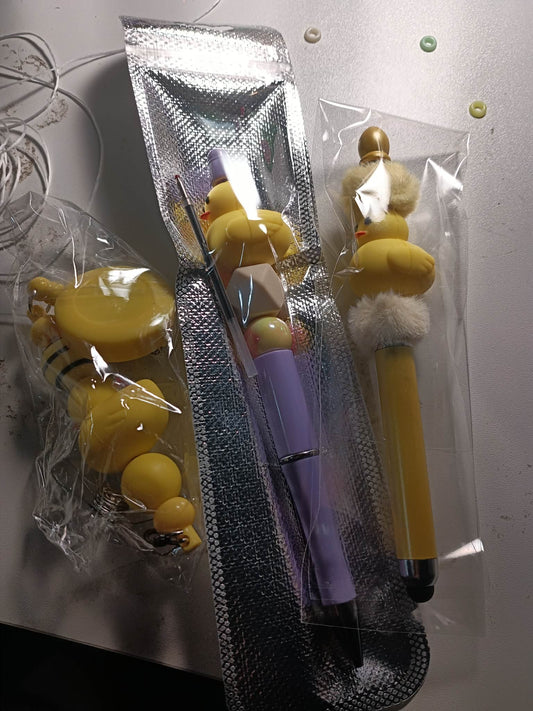 Duck pen stylus/pen an a nurse badge
