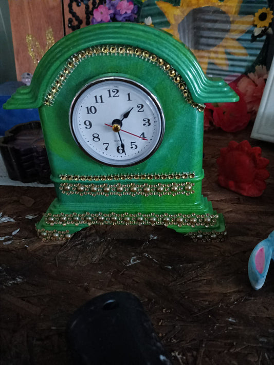 Green clock